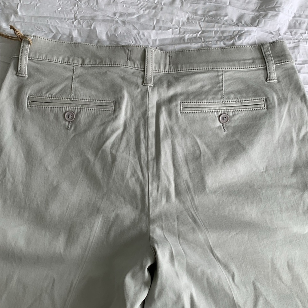 LILA RYAN NWT! Women’s Bootcut Trousers GrayViolet Soft Brushed Sateen Fitted 10 - Picture 3 of 12